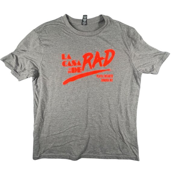 La Casa de Rad Playa Encanto Sonora MX Large Gray Short Sleeve Graphic Tee - Picture 1 of 10